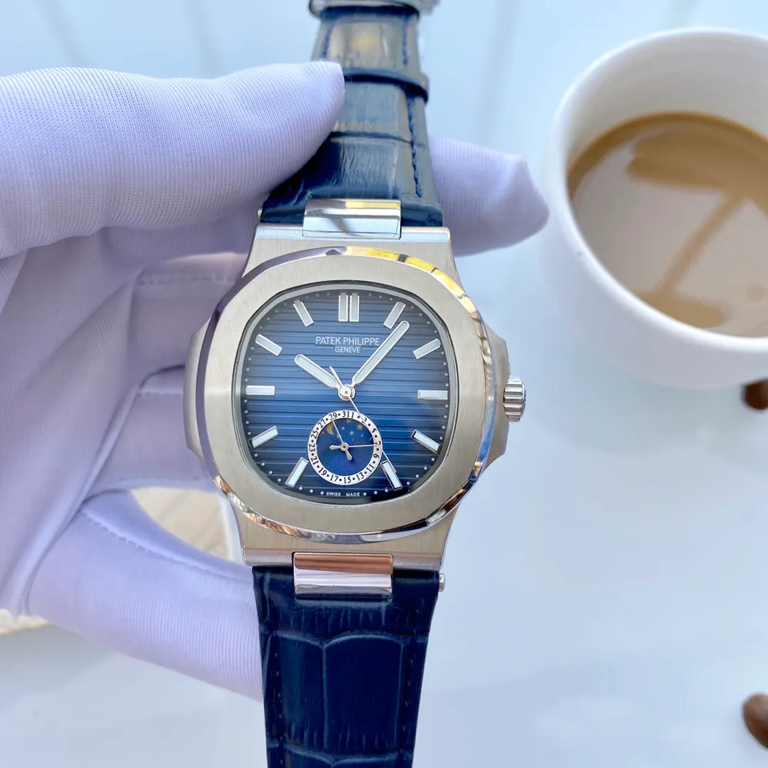 【Foreign Trade Import】💰1720! Patek Philippe (extremely noble and wise work) Parrot Many products - hot styles are coming🔥🔥Latest models💪 [Type]: Exquisite men's watch (more excellent) Best design [Strap]: 316L stainless steel strap (more comfortable) real men wear [Movement]: Top mechanical movement (stable) [Material]: Mineral super mirror (more wear-resistant) Smart style, thick and strong, special design Returning with great reputation. Size: 43mm in diameter and 13mm thick. Smart launch! Welcome to reprint!